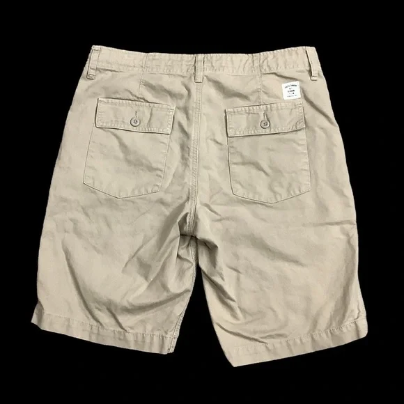 Men's Roots 30 Small Shorts Chino Khakis Khaki Darwstring Disc Golf Skater NWOT - Picture 4 of 8